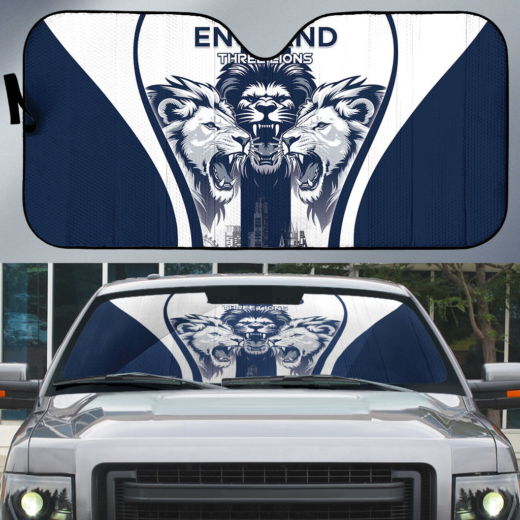 England Football 2026 Auto Sun Shade Three Lions Special Style