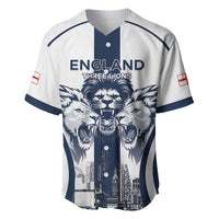 Custom England Football 2026 Baseball Jersey Three Lions Special Style