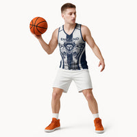 Custom England Football 2026 Basketball Jersey Three Lions Special Style