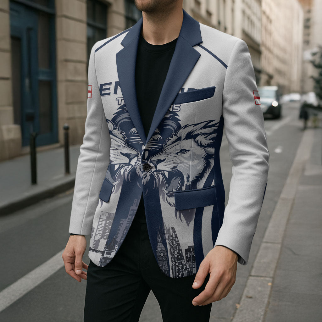 Custom England Football 2026 Blazer Three Lions Special Style