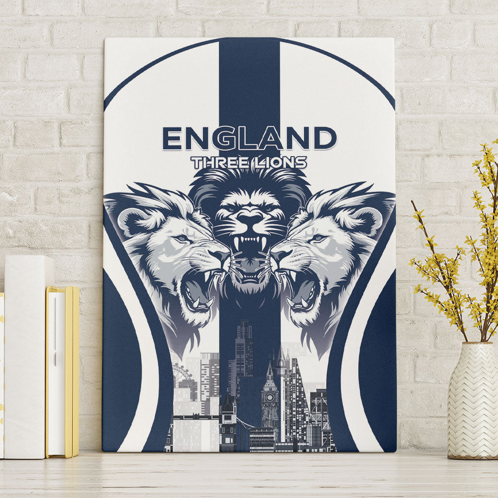 England Football 2026 Canvas Wall Art Three Lions Special Style