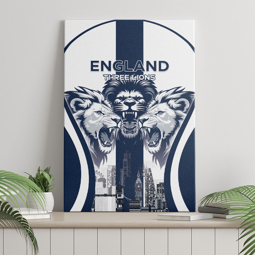 England Football 2026 Canvas Wall Art Three Lions Special Style