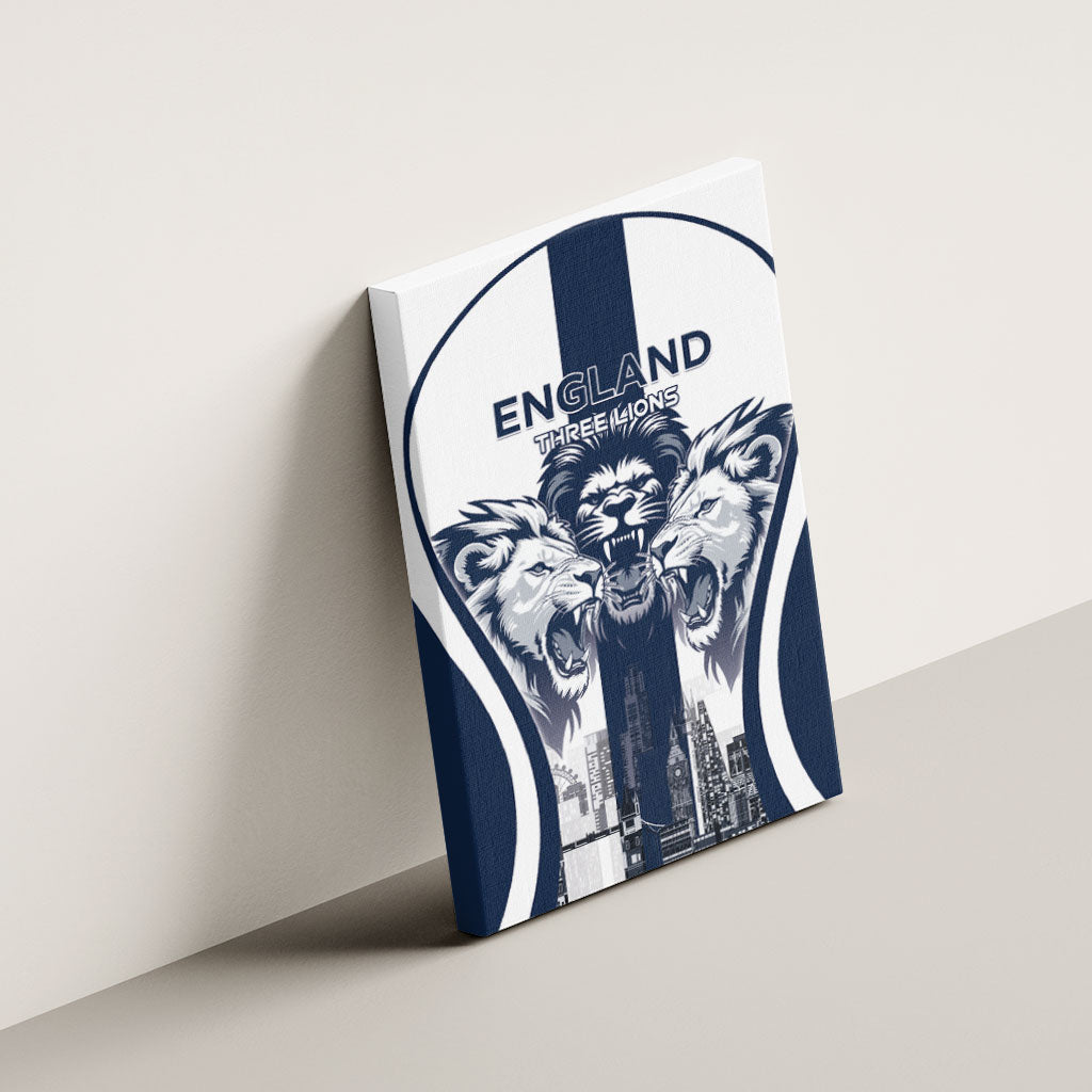 England Football 2026 Canvas Wall Art Three Lions Special Style