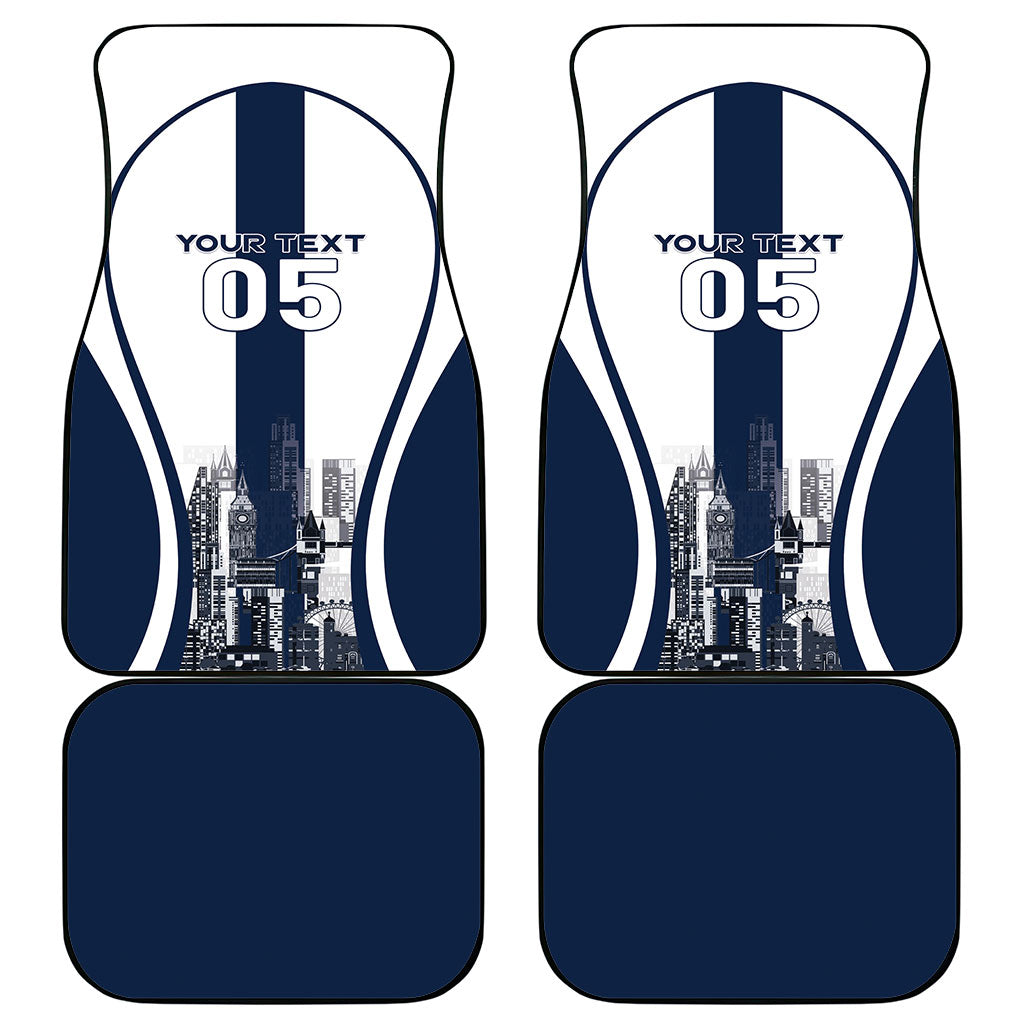 Custom England Football 2026 Car Mats Three Lions Special Style