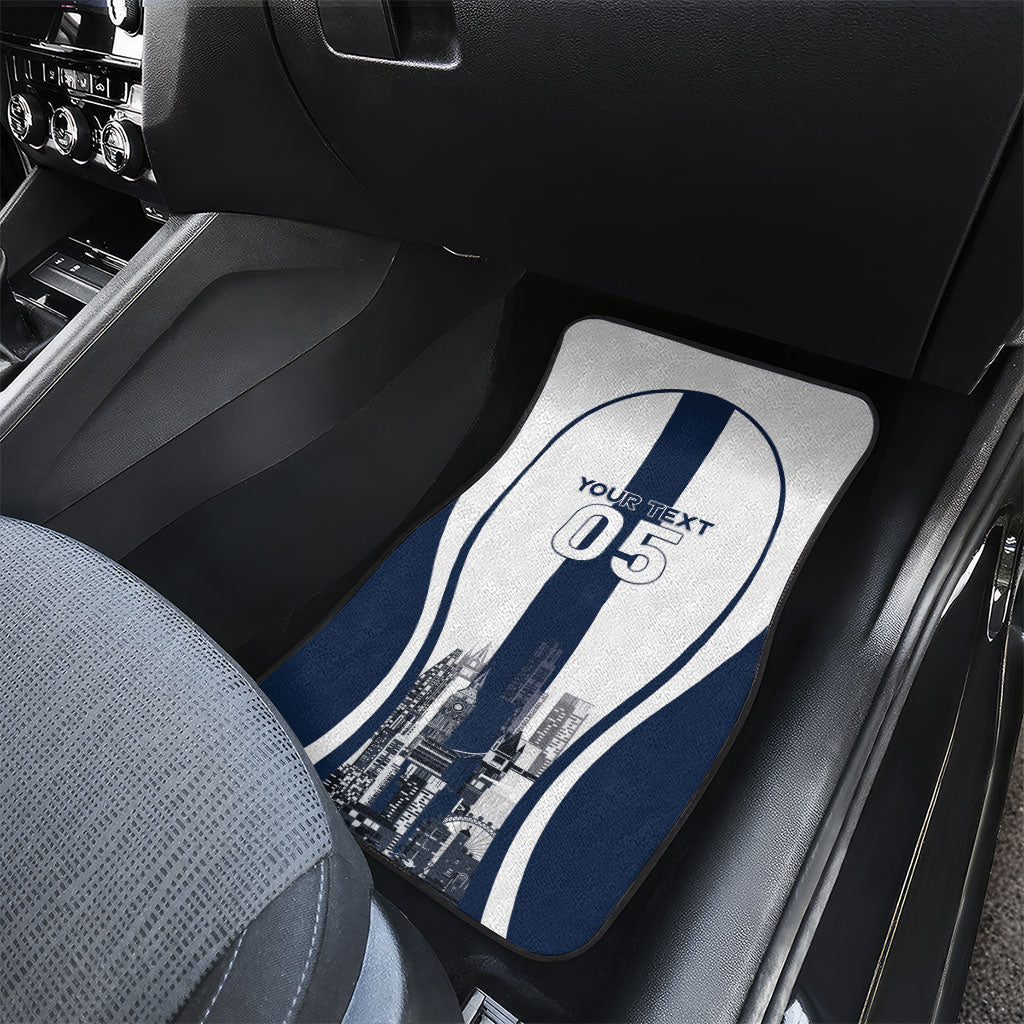 Custom England Football 2026 Car Mats Three Lions Special Style