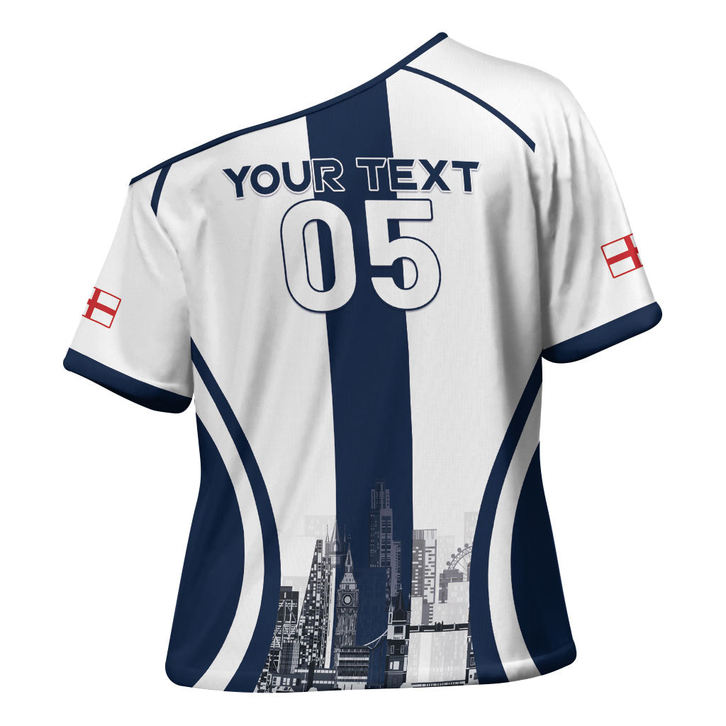 Custom England Football 2026 Cross Shoulder Shirt Three Lions Special Style