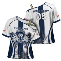 Custom England Football 2026 Cross Shoulder Shirt Three Lions Special Style
