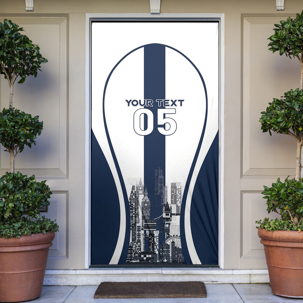 Custom England Football 2026 Door Cover Three Lions Special Style