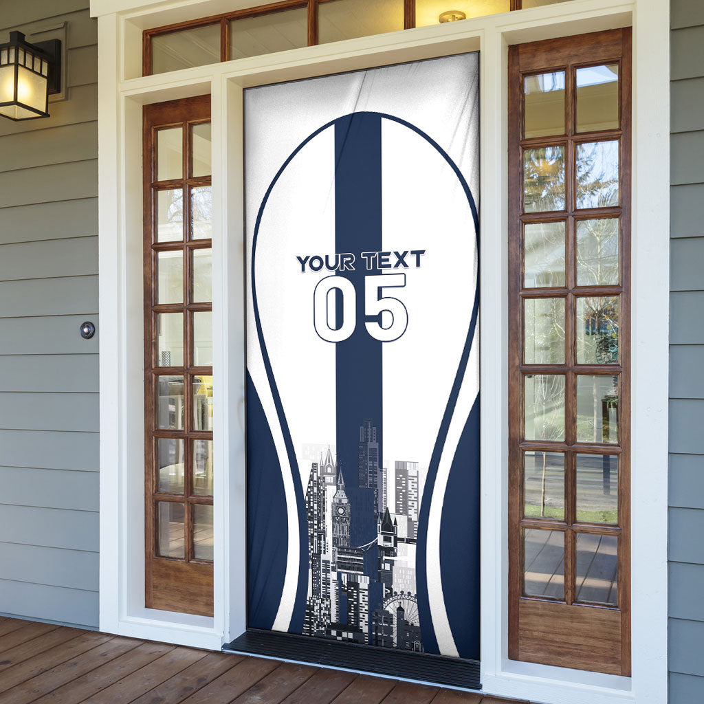Custom England Football 2026 Door Cover Three Lions Special Style