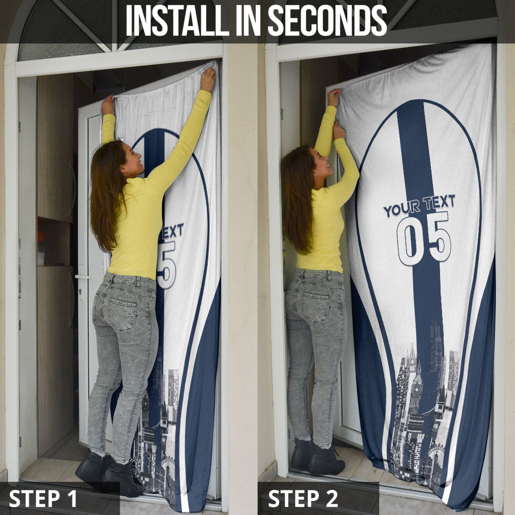 Custom England Football 2026 Door Cover Three Lions Special Style