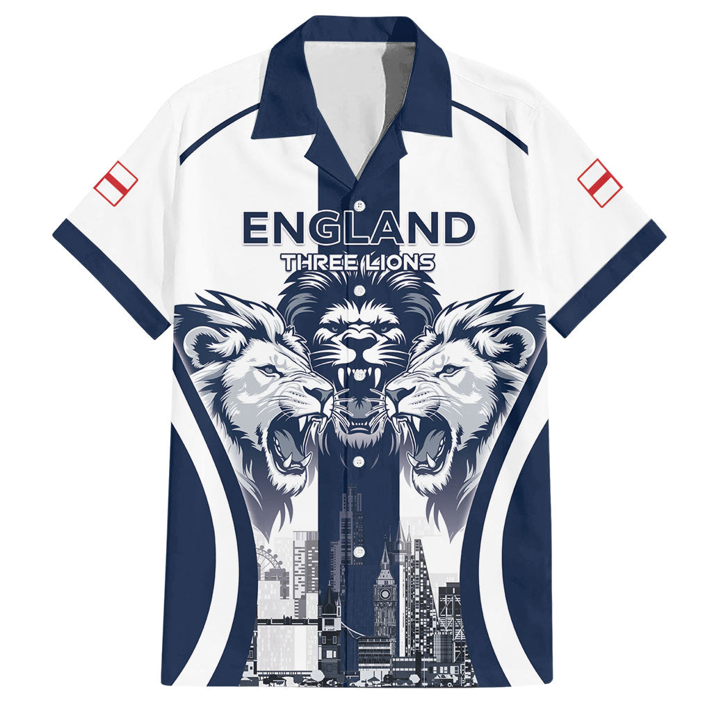 Custom England Football 2026 Hawaiian Shirt Three Lions Special Style