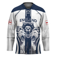 Custom England Football 2026 Hockey Jersey Three Lions Special Style