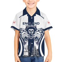 Custom England Football 2026 Kid Hawaiian Shirt Three Lions Special Style