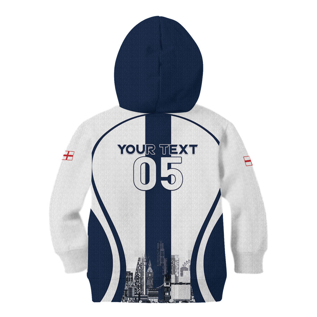 Custom England Football 2026 Kid Hoodie Three Lions Special Style