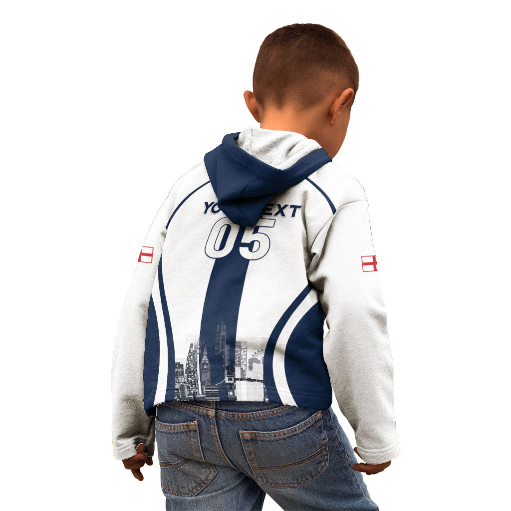 Custom England Football 2026 Kid Hoodie Three Lions Special Style