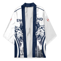 Custom England Football 2026 Kimono Three Lions Special Style