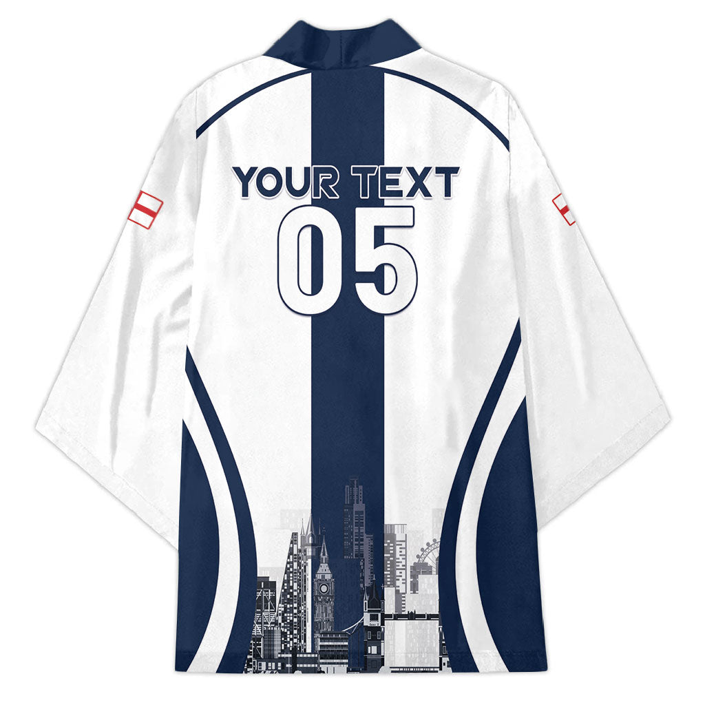 Custom England Football 2026 Kimono Three Lions Special Style
