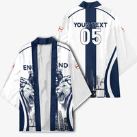 Custom England Football 2026 Kimono Three Lions Special Style
