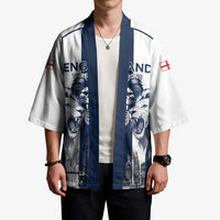 Custom England Football 2026 Kimono Three Lions Special Style