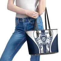 England Football 2026 Leather Tote Bag Three Lions Special Style