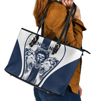 England Football 2026 Leather Tote Bag Three Lions Special Style