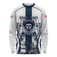 Custom England Football 2026 Long Sleeve Shirt Three Lions Special Style