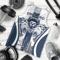 Custom England Football 2026 Men Tank Top Three Lions Special Style