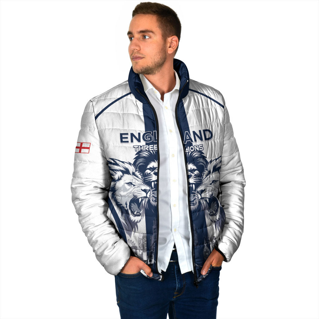 Custom England Football 2026 Padded Jacket Three Lions Special Style