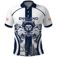 Custom England Football 2026 Polo Shirt Three Lions Special Style