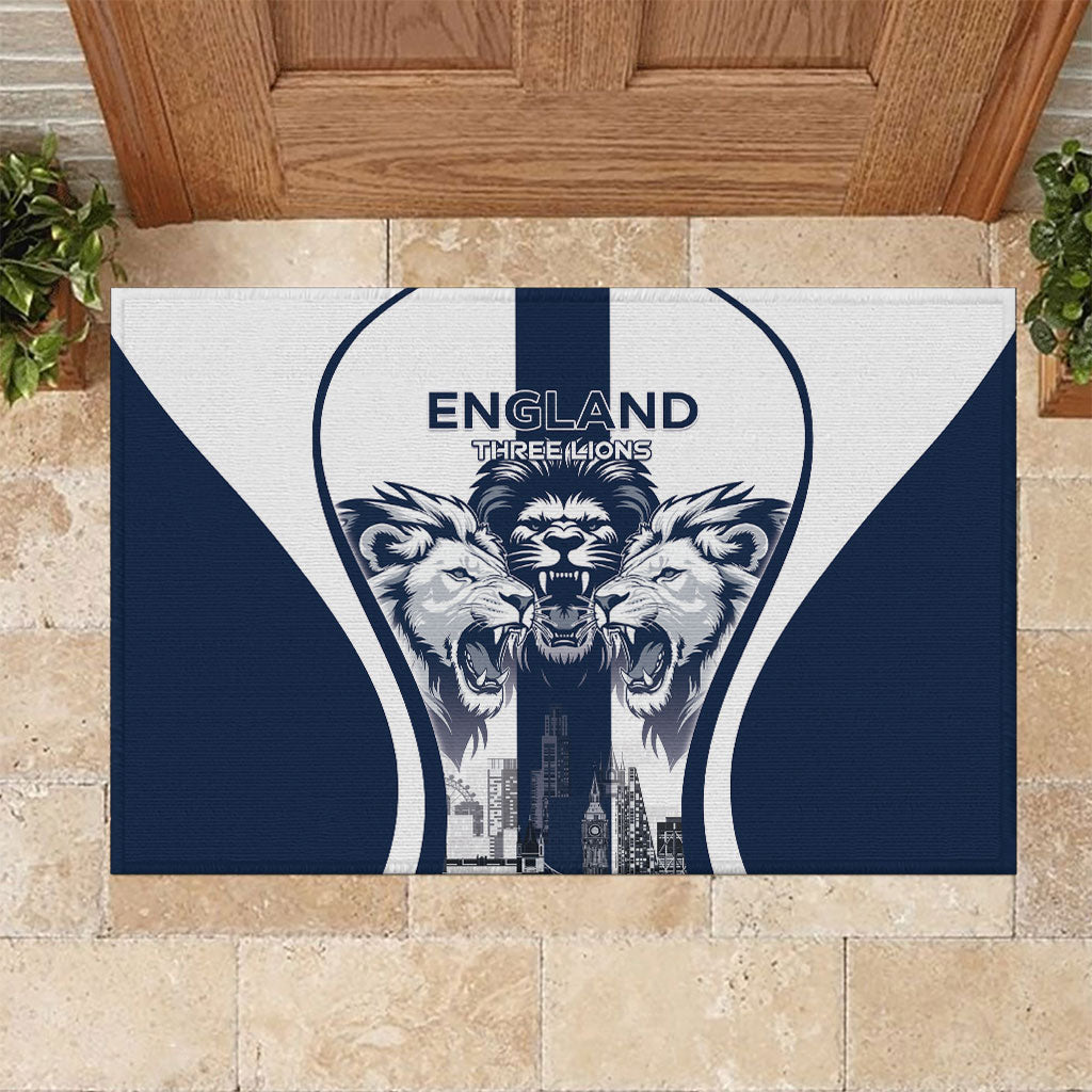 England Football 2026 Rubber Doormat Three Lions Special Style