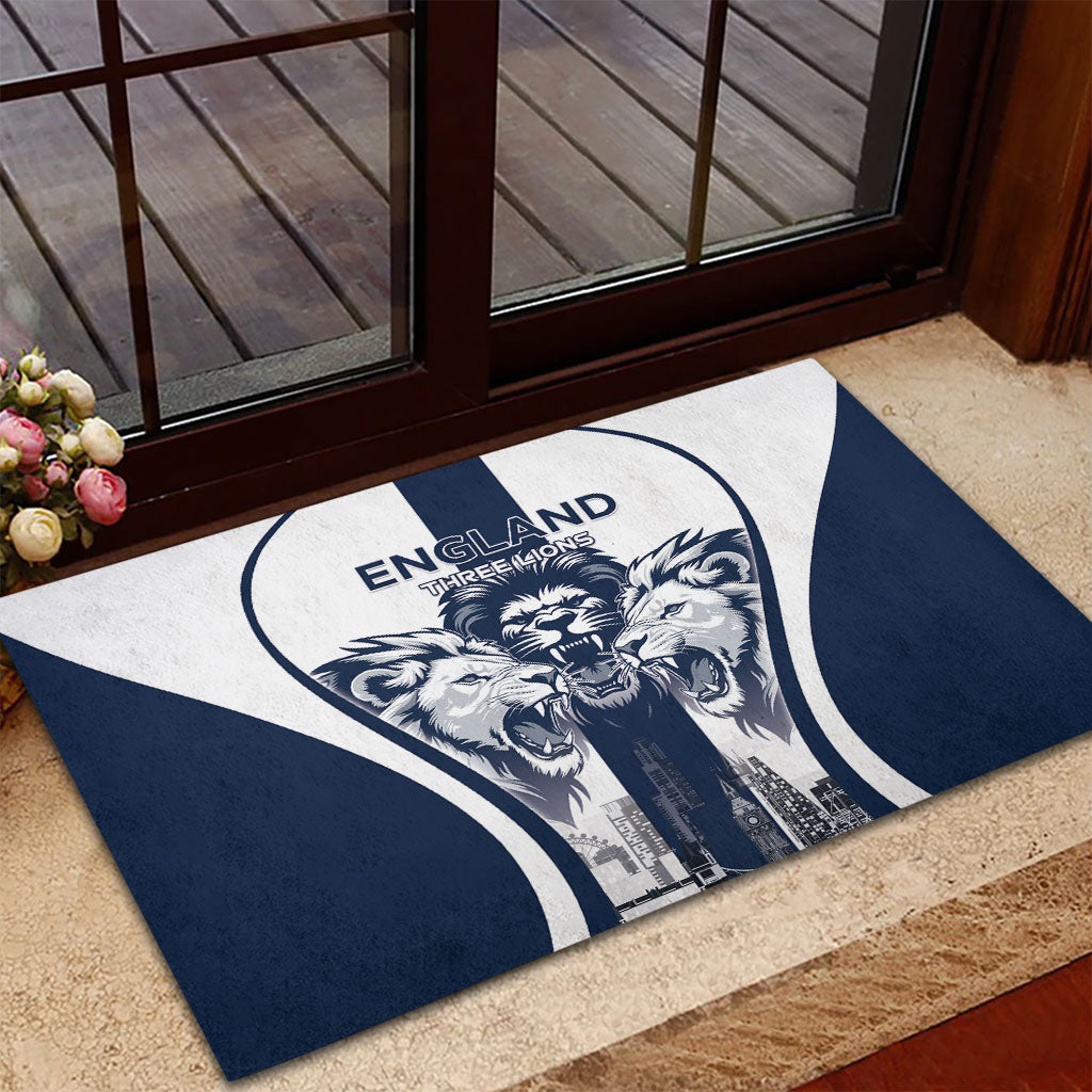 England Football 2026 Rubber Doormat Three Lions Special Style