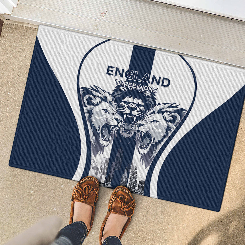 England Football 2026 Rubber Doormat Three Lions Special Style