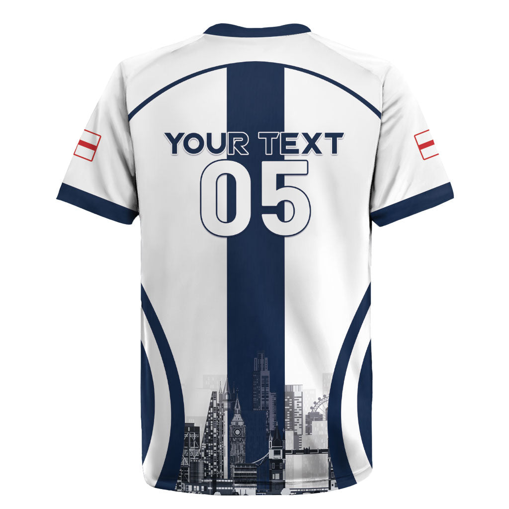 Custom England Football 2026 Rugby Jersey Three Lions Special Style