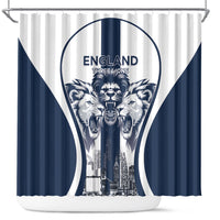 England Football 2026 Shower Curtain Three Lions Special Style