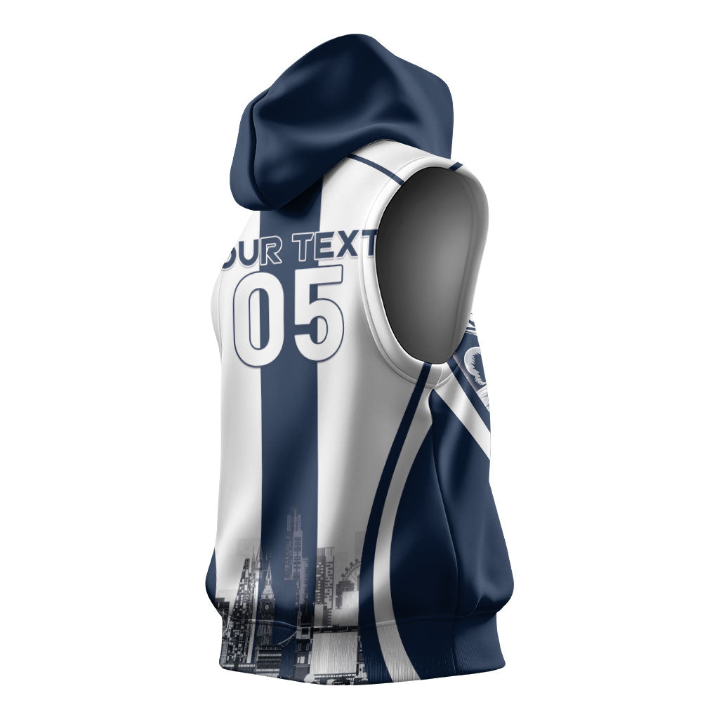 Custom England Football 2026 Sleeveless Hoodie Three Lions Special Style