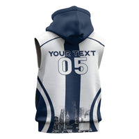 Custom England Football 2026 Sleeveless Zip Hoodie Three Lions Special Style