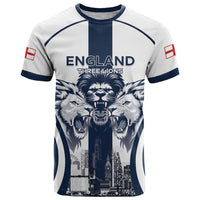 Custom England Football 2026 T Shirt Three Lions Special Style