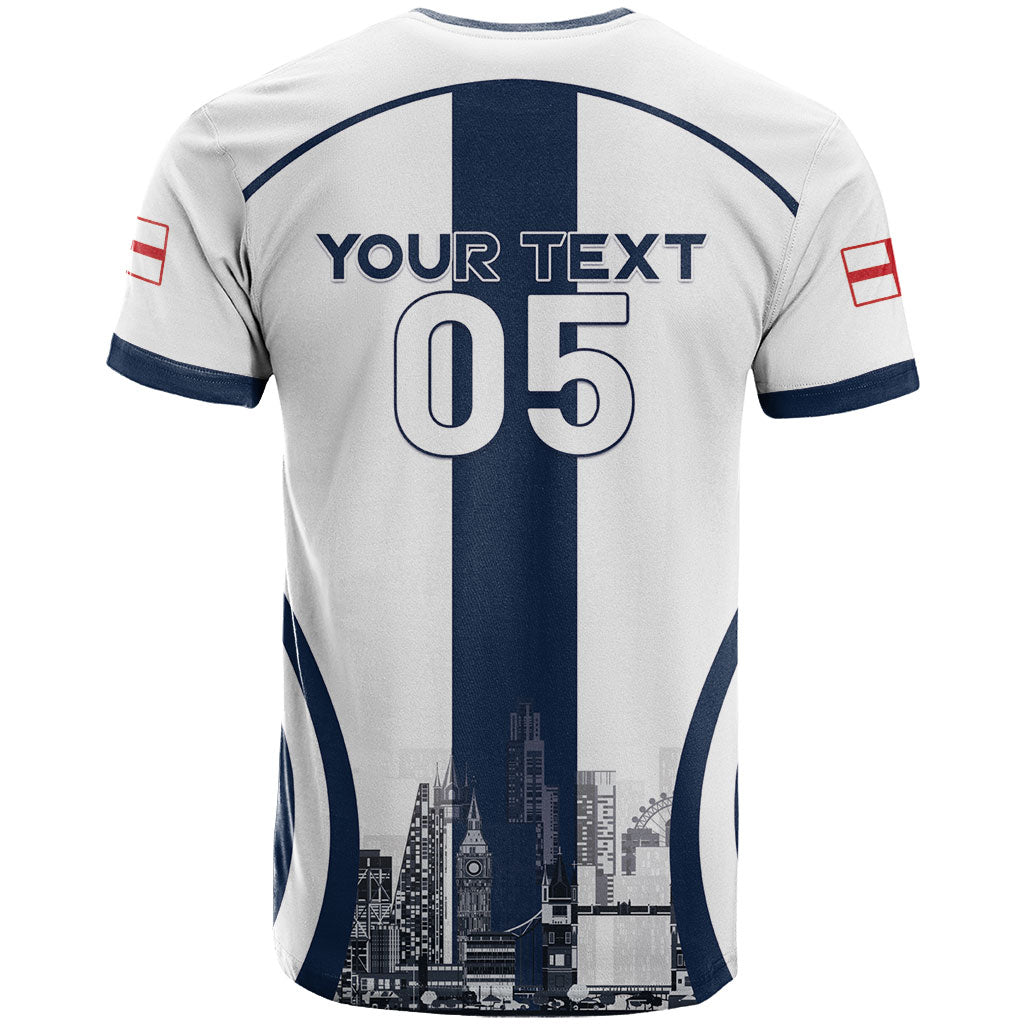 Custom England Football 2026 T Shirt Three Lions Special Style