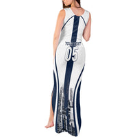 Custom England Football 2026 Tank Maxi Dress Three Lions Special Style