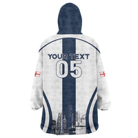 Custom England Football 2026 Wearable Blanket Hoodie Three Lions Special Style