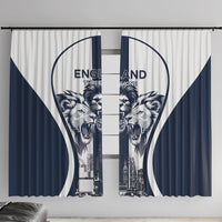 England Football 2026 Window Curtain Three Lions Special Style
