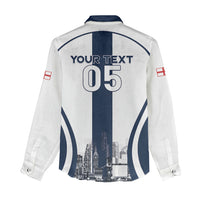 Custom England Football 2026 Women Casual Shirt Three Lions Special Style