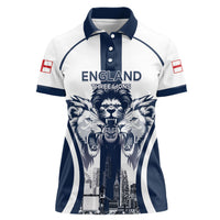 Custom England Football 2026 Women Polo Shirt Three Lions Special Style