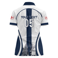 Custom England Football 2026 Women Polo Shirt Three Lions Special Style