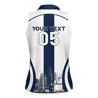 Custom England Football 2026 Women Sleeveless Polo Shirt Three Lions Special Style
