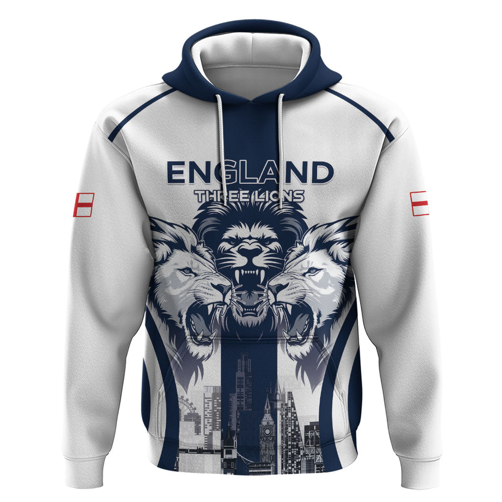 Custom England Football 2026 Zip Hoodie Three Lions Special Style