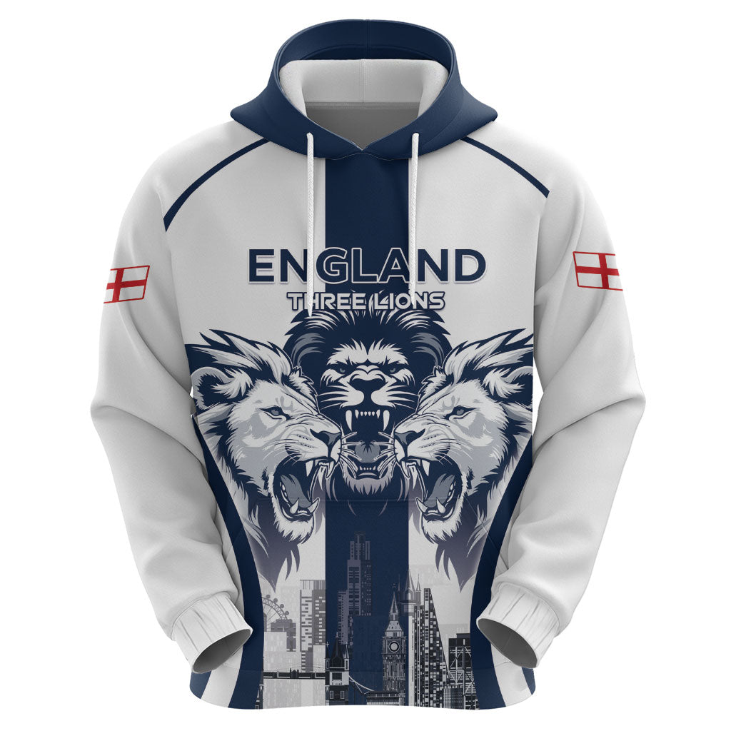 Custom England Football 2026 Zip Hoodie Three Lions Special Style