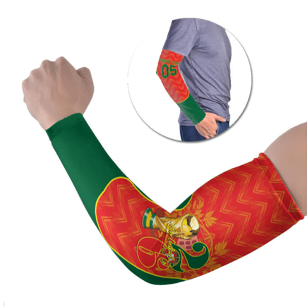 Custom Portugal Football 2026 Arm Sleeves Road To Glory