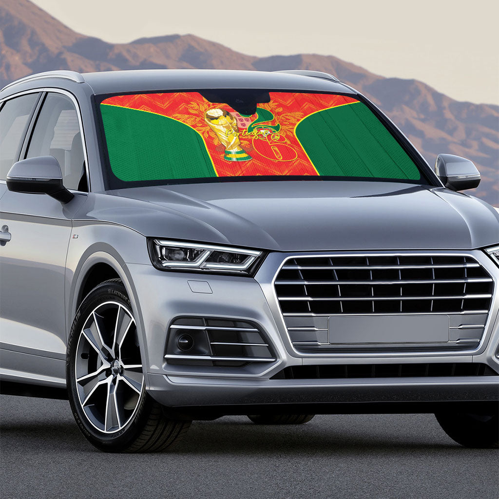 Portugal Football 2026 Auto Sun Shade Road To Glory