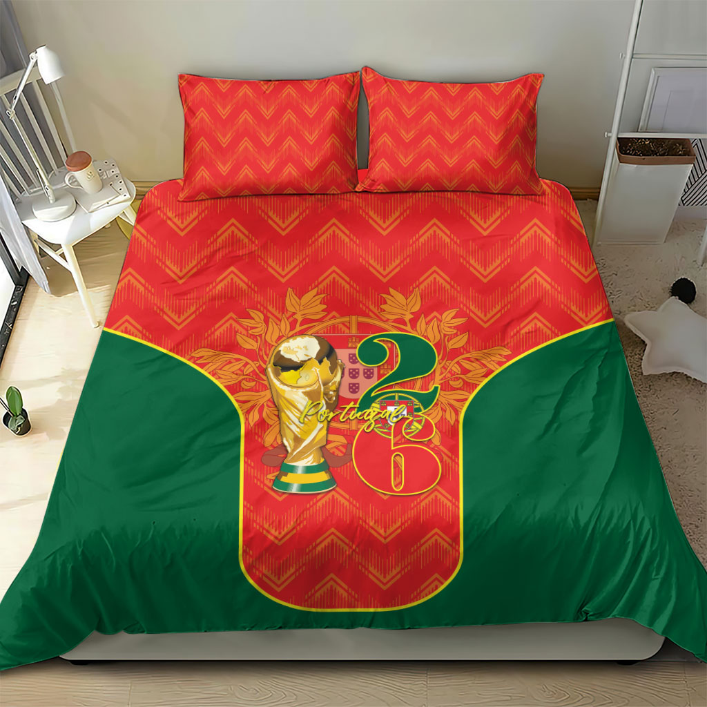 Portugal Football 2026 Bedding Set Road To Glory
